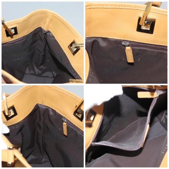 GUCCI Hand Bag Nylon Brown 002 9099 Auth ti2976 - Picture 16 of 16